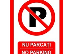 Placuta nu parcati no parking